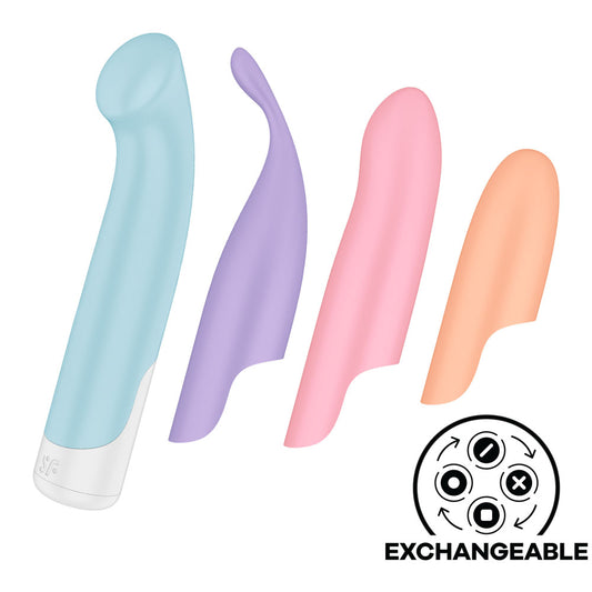 Satisfyer Playful Four - Vibrator with 4 Interchangeable