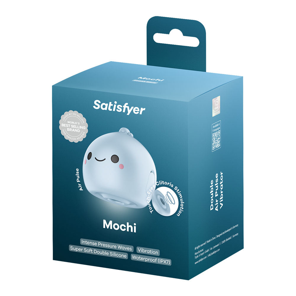 Satisfyer Mochi - Frost Blue USB Rechargeable Air Pulse Stimulator