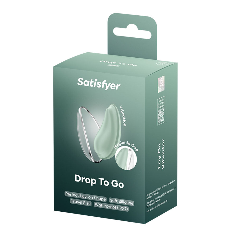 Satisfyer Drop To Go Clitoral Stimulator USB Rechargeable Design