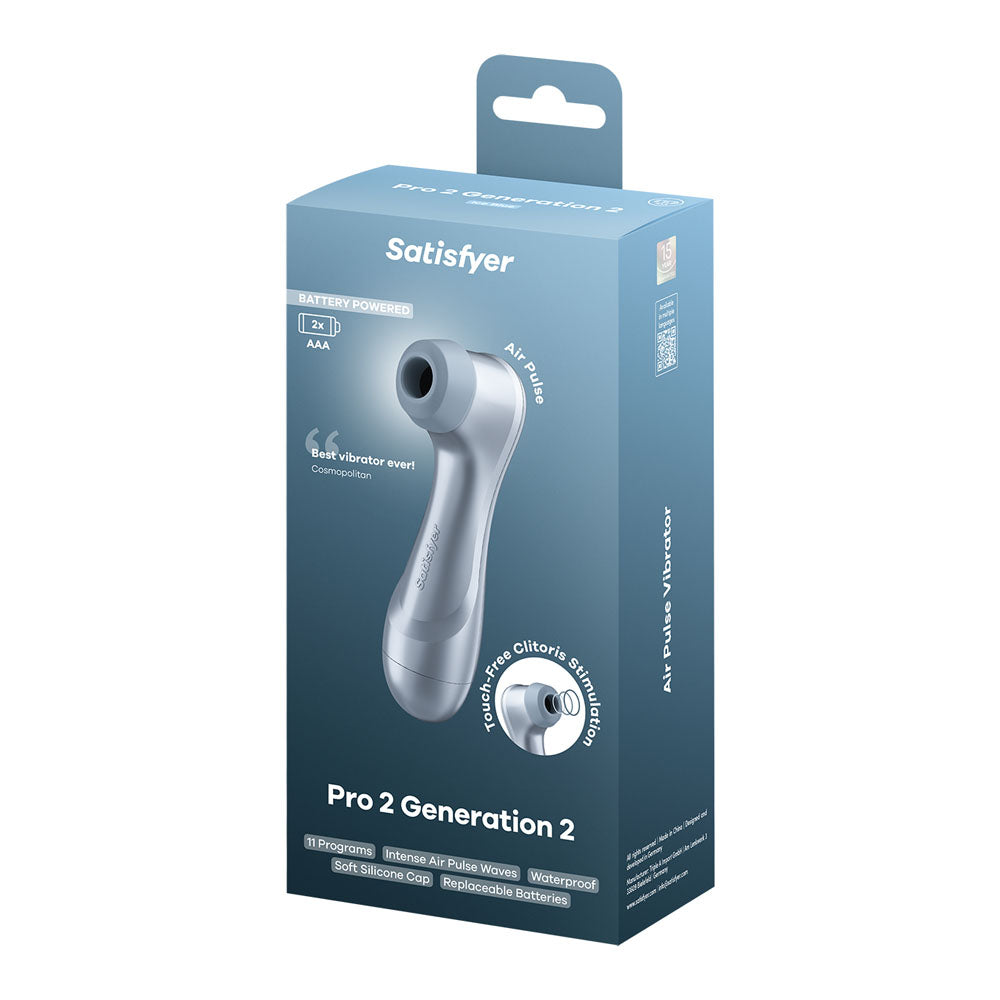 Satisfyer Pro 2 - Blue Clitoral Stimulator