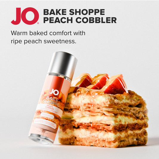 JO Bake Shoppe - Peach Cobbler Flavoured Water Based Lubricant - 60