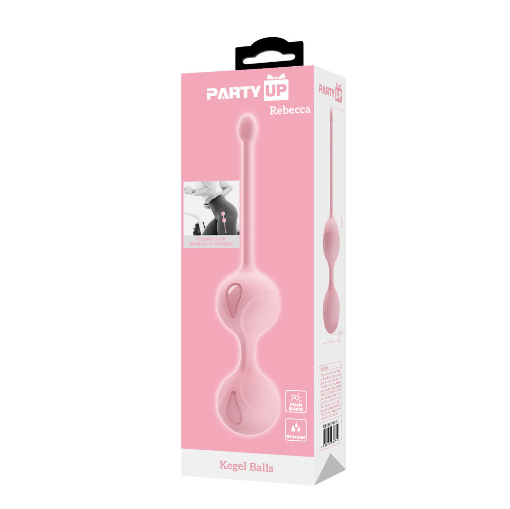 Party Up REBECCA Kegel Balls - Pink Kegel Balls