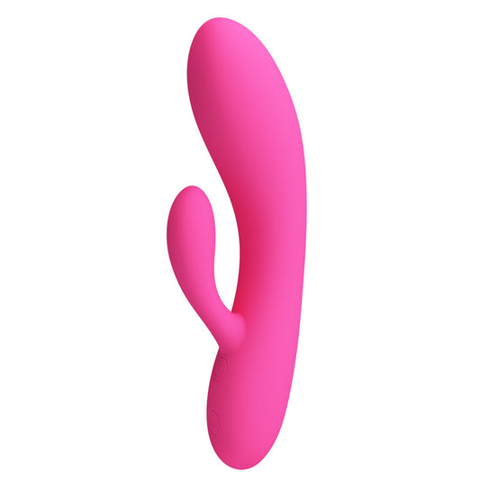 Party Up CLARE Flexible Vibe - Pink 16.9 cm USB Rechargeable Rabbit Vibrator