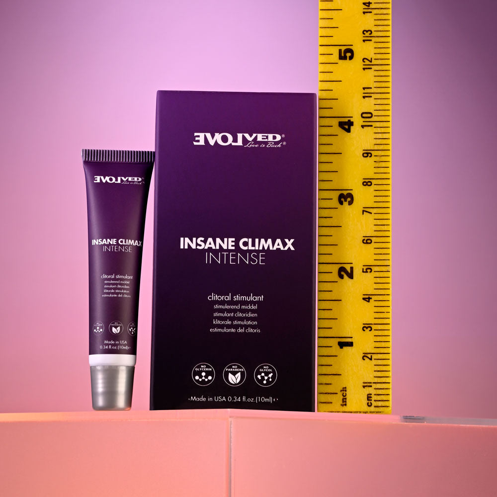 Evolved INSANE CLIMAX - INTENSE - Clitoral Stimulation Gel - 10 ml