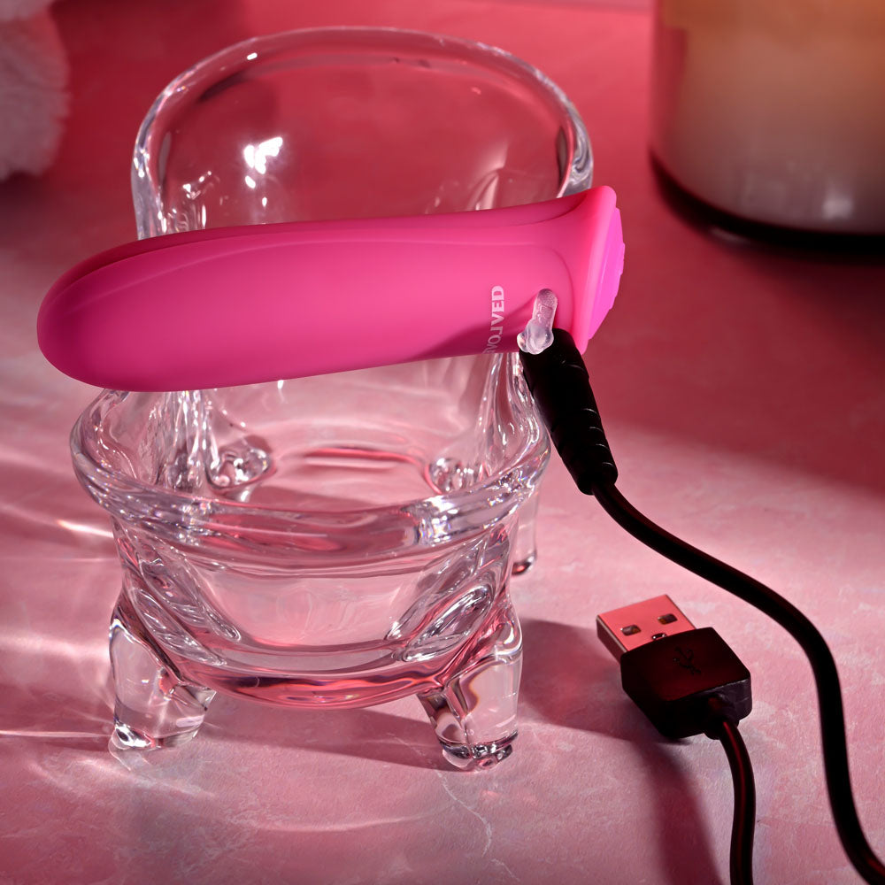 Evolved Pretty In Pink 8.6 cm (3.4'') USB Rechargeable Bullet