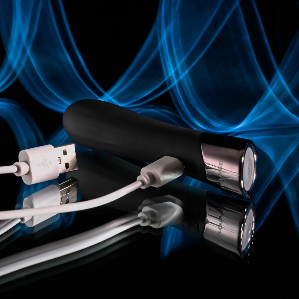 Evolved BACK IN BLACK 11.9 cm USB Rechargeable Bullet