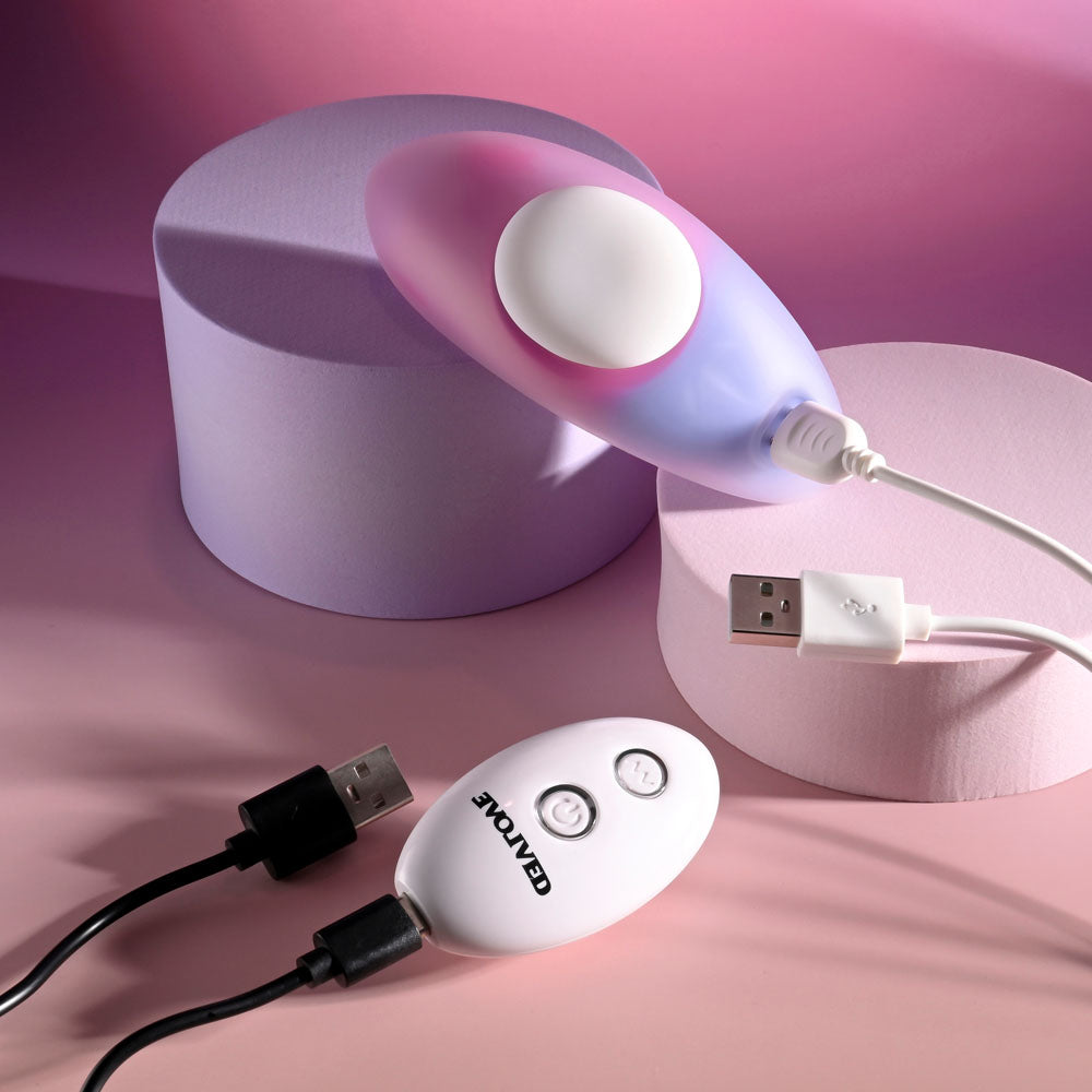 Evolved PARADISE PANTY - Pink/Purple Panty Vibrator