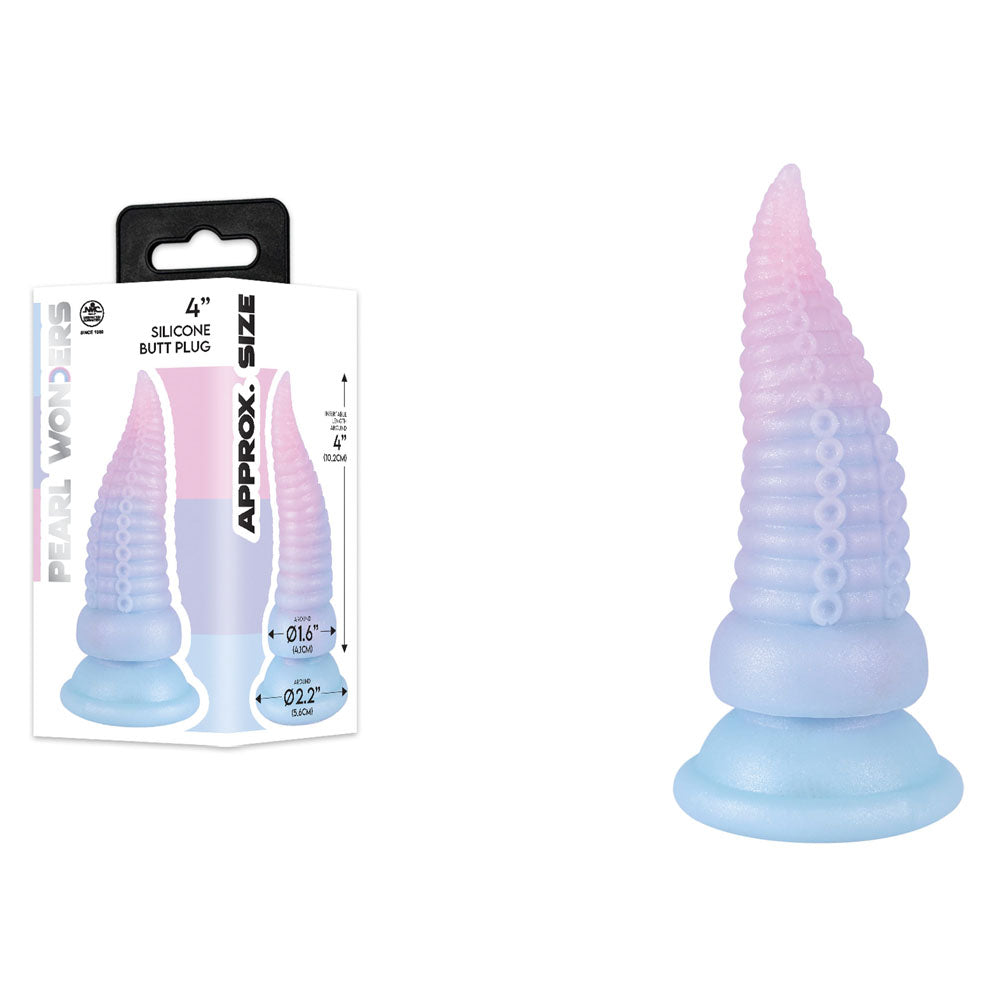 Pearl Wonders - Fantasy Tentacle Plug - Coloured Fantasy Anal Plug