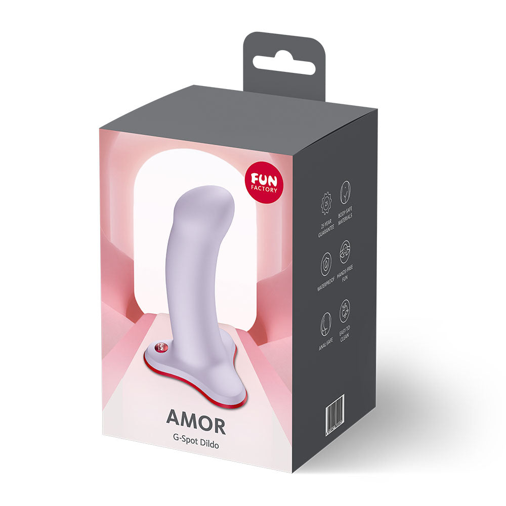 Fun Factory AMOR Purple 13.5 cm Dildo