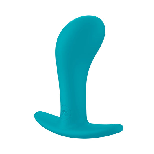 Fun Factory BOOTIE M Aquamarine - Aquamarine 9.4 cm Medium Butt Plug