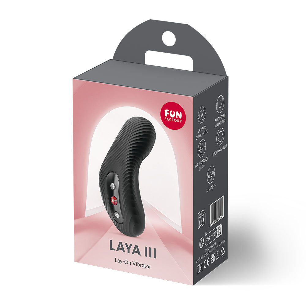 Fun Factory LAYA III Black USB-C Rechargeable Stimulator