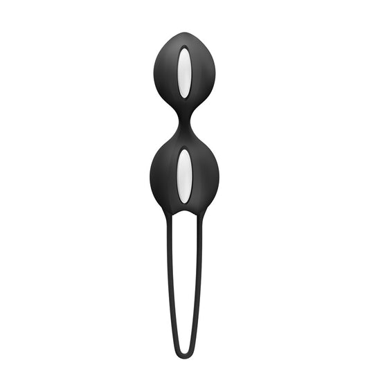 Fun Factory SMARTBALLS DUO Black Weighted Kegel Balls