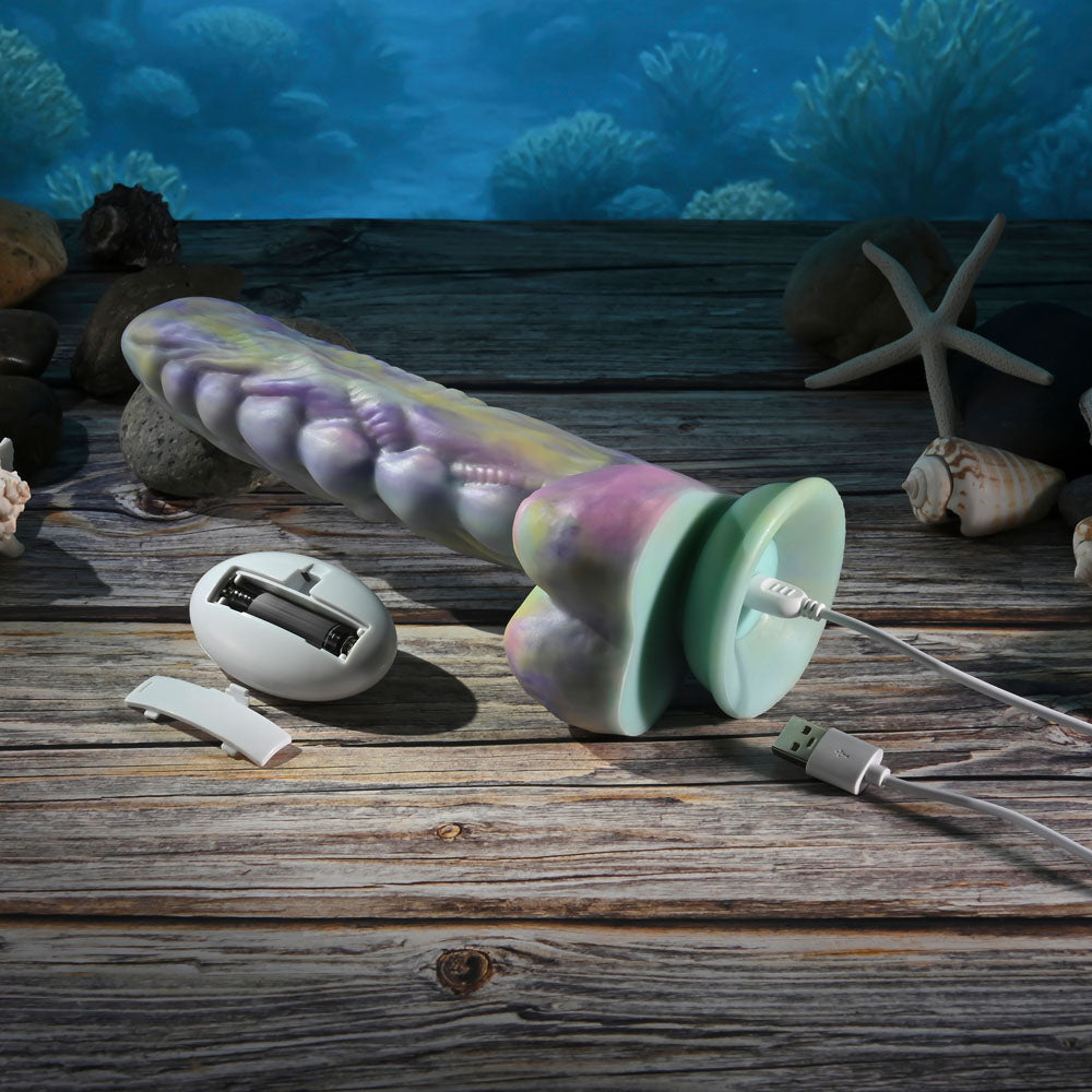 Gender X MONSTER'S BALL - Vibrating and Thrusting Fantasy Dildo
