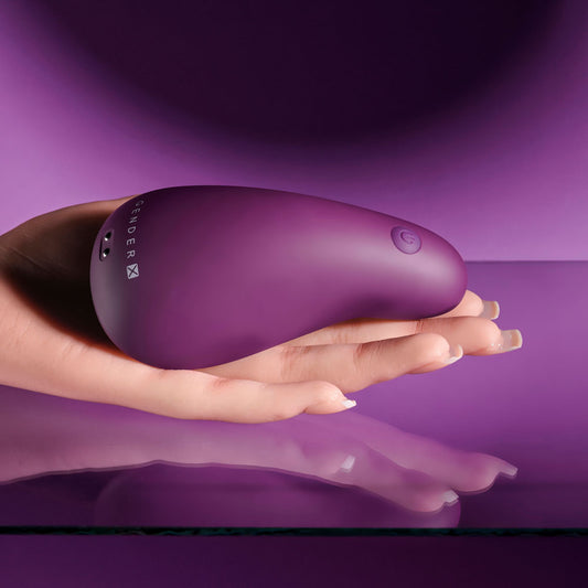 Gender X BJ BUDDY - Purple Vibrating Unisex Stimulator