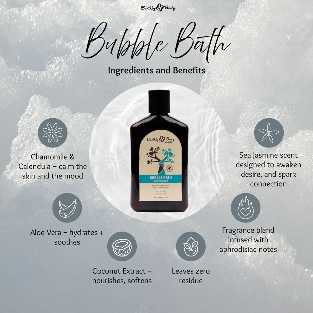 EB Aphrodisiac Bubble Bath SEA JASMINE - 250 ml - Sea Jasmine Scented