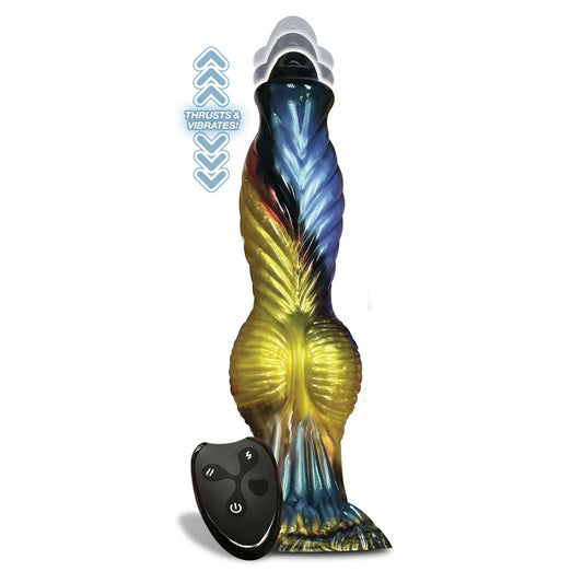 Alien Nation - Phoenix - Gold/Blue & Black Thrusting Fantasy Dong