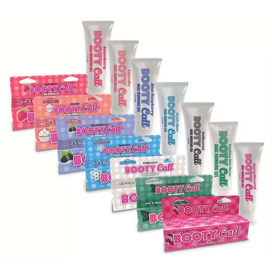 Booty Call Anal Numbing Gel - Strawberry Flavoured Anal Numbing Gel