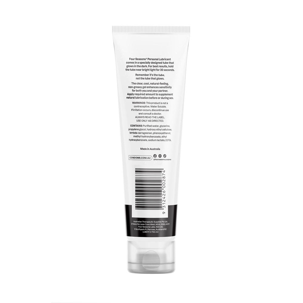 Four Seasons Glow In The Dark Lubricant - Glow N' Dark Personal