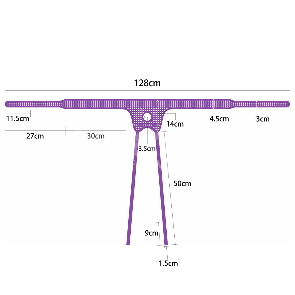 Ingen Easy Strap-On Harness - Purple Adjustable Strap-On Harness