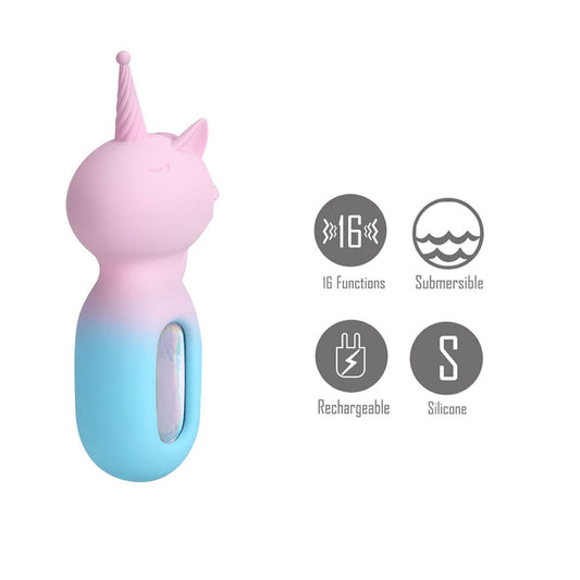 Maia UNIE Pink/Blue Unicorn Wand Rechargeable - Magical LED Light