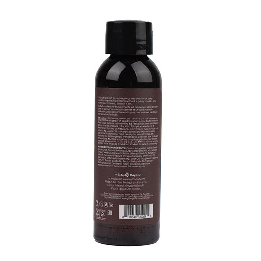 Hemp Seed Massage & Body Oil - Beach Daze Scented - 59 ml Bottle