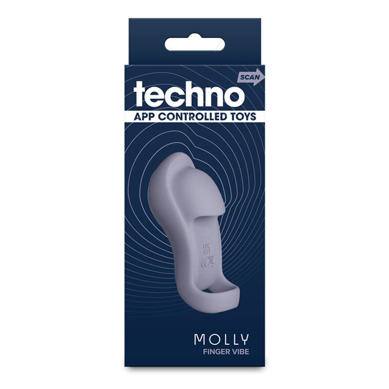 Techno - Molly USB Rechargeable Finger Stimulator with App Control