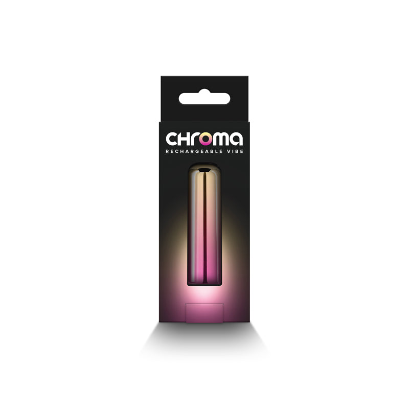 Chroma Sunrise - Small - Metallic Pink/Gold 6.8 cm Bullet