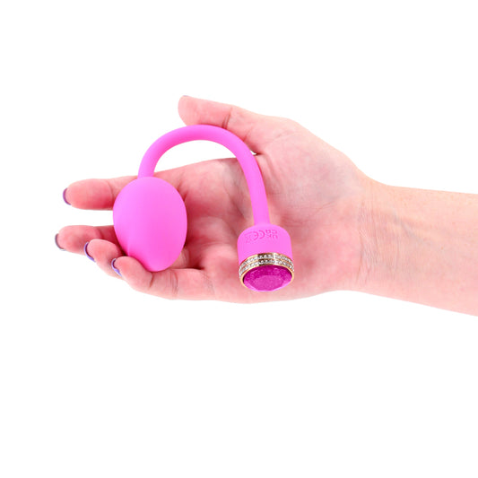 Pretty in Pink Sugar - Pink 21 cm USB Rechargeable Flexible Vibrator