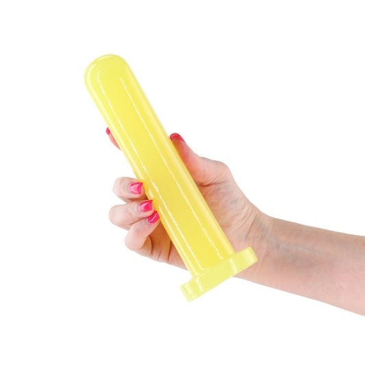 Firefly - Thrill - Yellow - Large - Glow in Dark Yellow Large Dildo