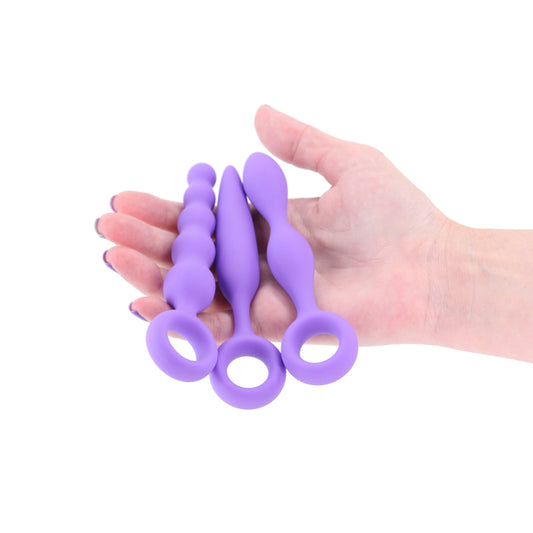 INYA Trio Kit - Purple Anal Plugs - Set of 3