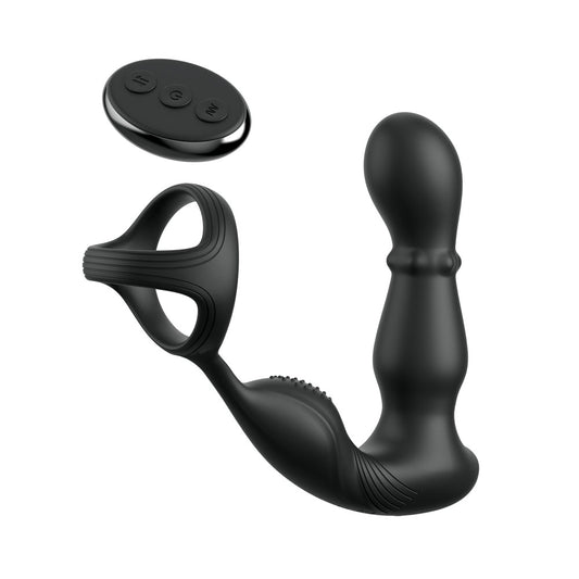 Anal Fantasy Elite Ass-Gasm Slide & Glide - Black Prostate Massage