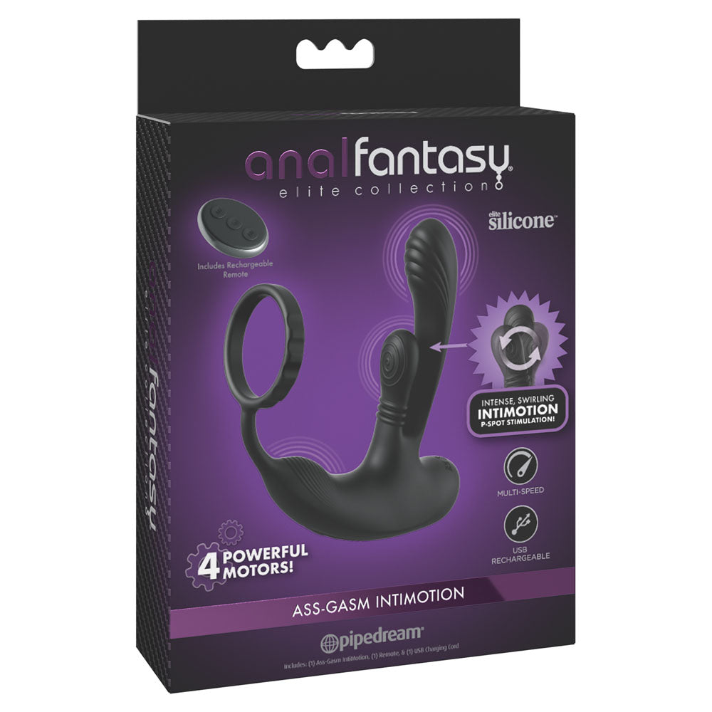 Anal Fantasy Elite Ass-Gasm intiMotion - Black Quad Motor