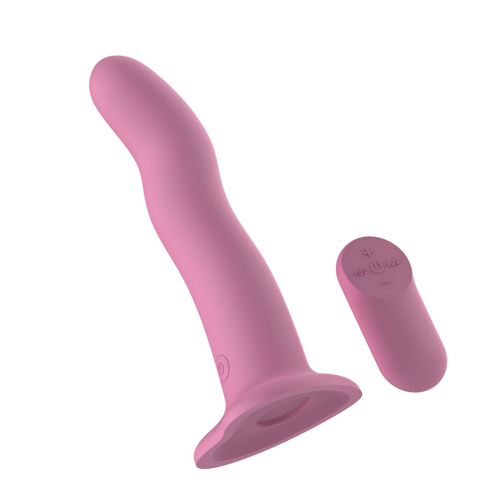 Passion Play Vibrating Dildo - Pink 18.2 cm Vibrating Dildo