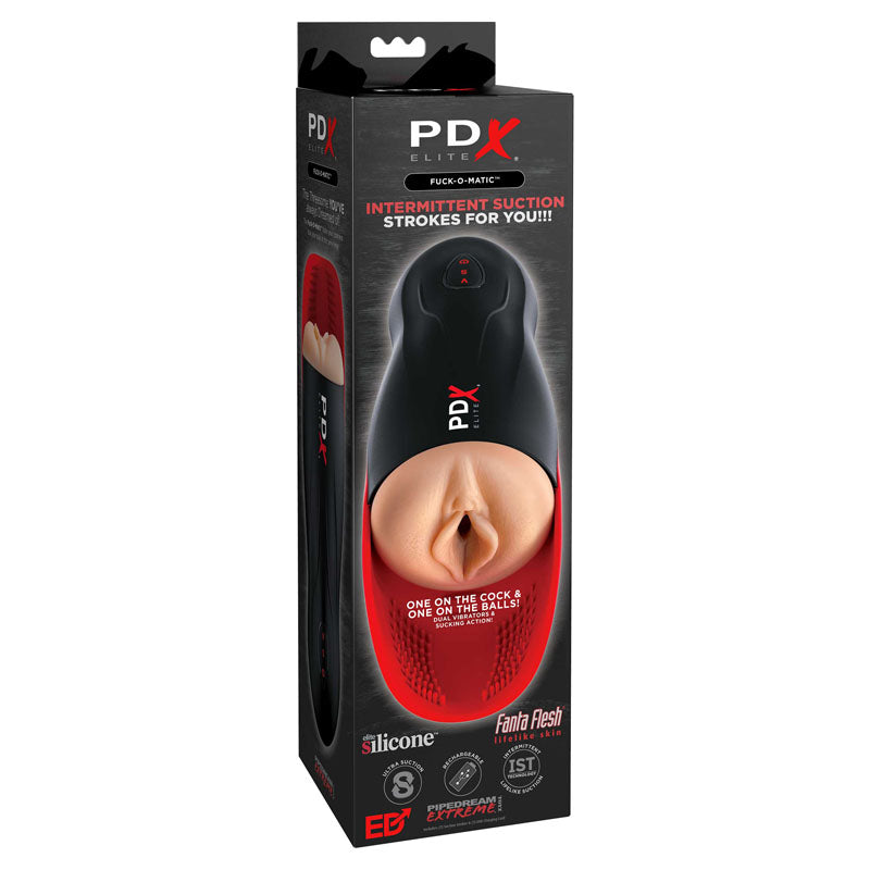 Pipedream Extreme Toys Elite Fuck-O-Matic - Sucking Masturbator