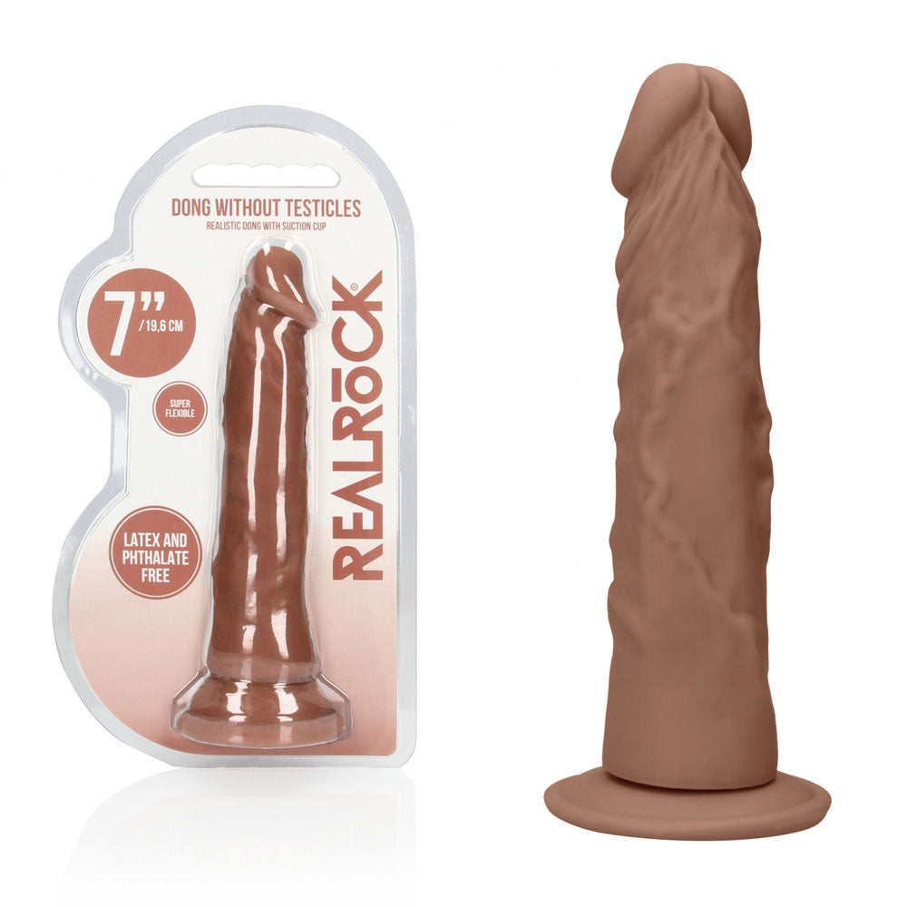 REALROCK 7'' Realistic Dildo 17.8 cm Dong - Tan