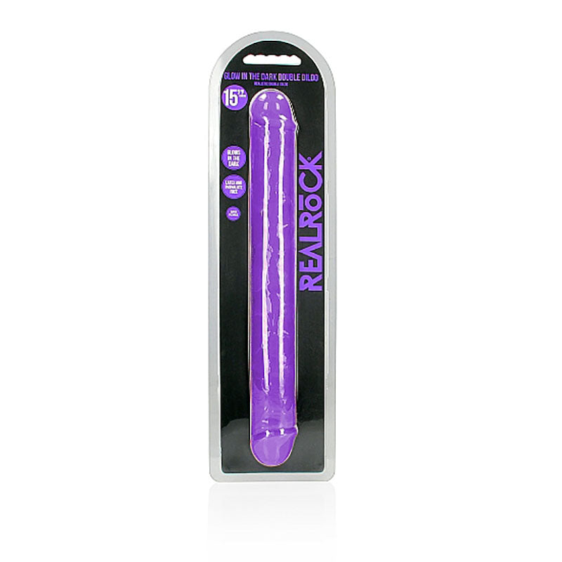 REALROCK 38 cm Double Dong Glow 38 cm (15'') Double Dong