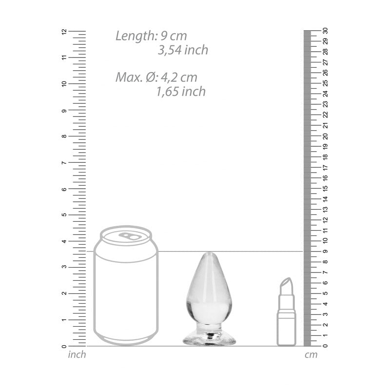 REALROCK 9 cm Anal Plug 9 cm (3.5'') Butt Plug