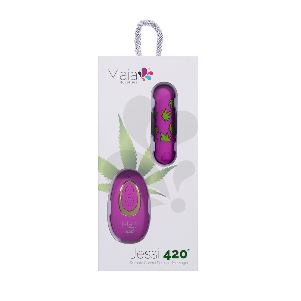 Maia JESSI 420 Remote - Purple 7.6 cm Bullet