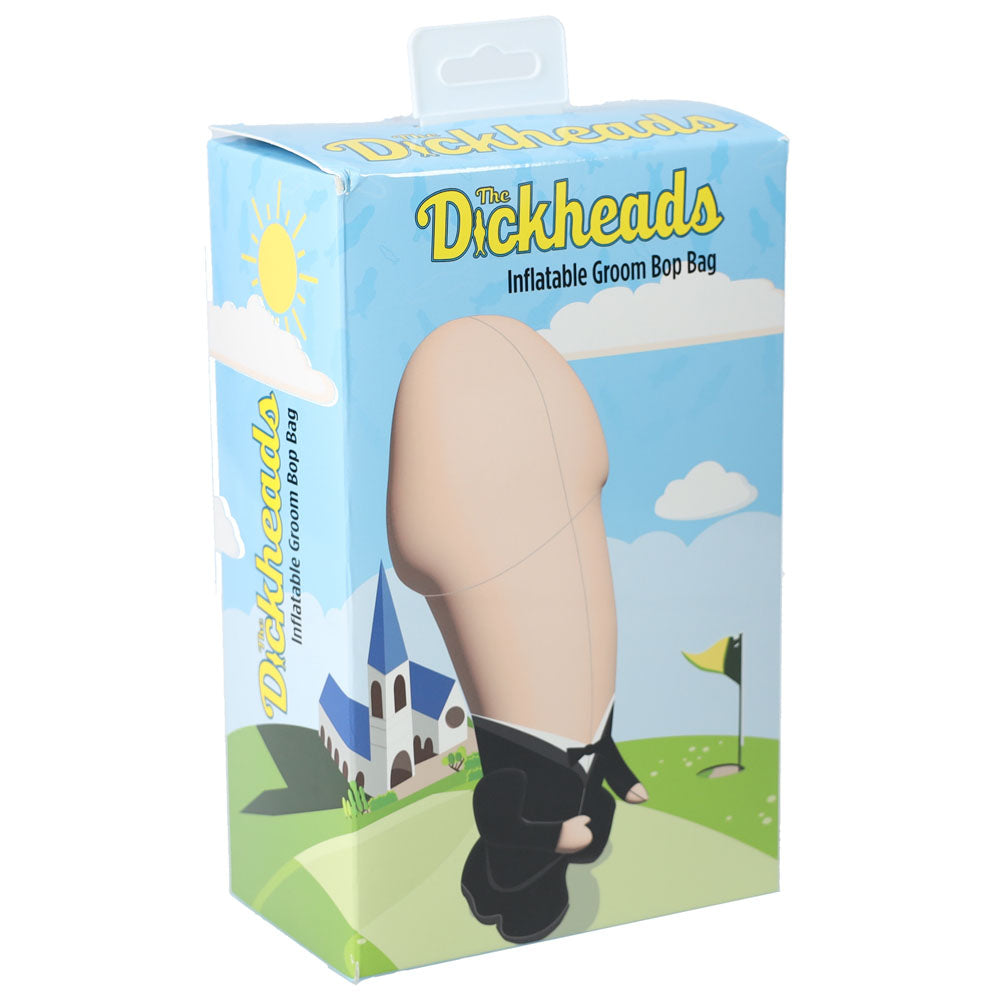 S-LINE The Dickheads - Groom Bop Bag - Inflatable Penis Punching Bag
