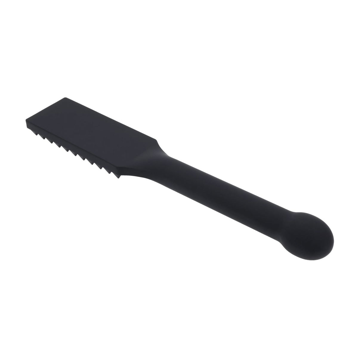 EDGE Spiked Silicone Paddle - Black Spanking Paddle