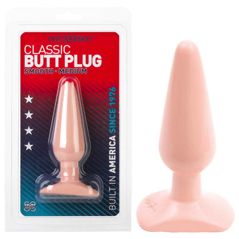 Classic Butt Plug - Flesh 14 cm (5.5'') Medium Smooth Butt Plug - Image 1