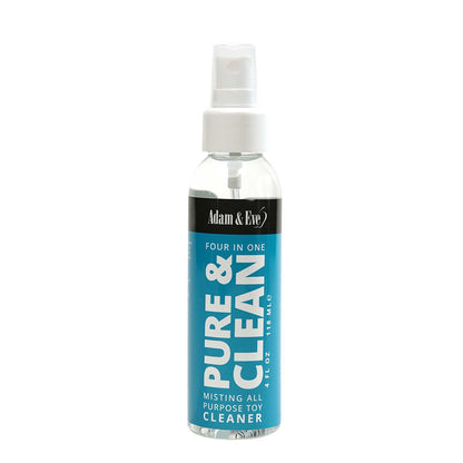 Adam & Eve 4 In 1 Pure & Clean - Misting All Purpose Toy Cleaner - 118 ml Bottle