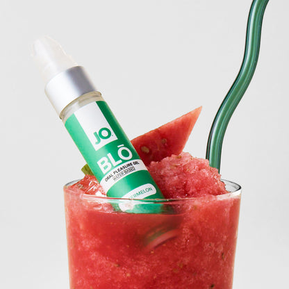 JO Blo Watermelon Flavoured Oral Pleasure Gel - 30 ml Bottle