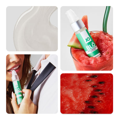 JO Blo Watermelon Flavoured Oral Pleasure Gel - 30 ml Bottle