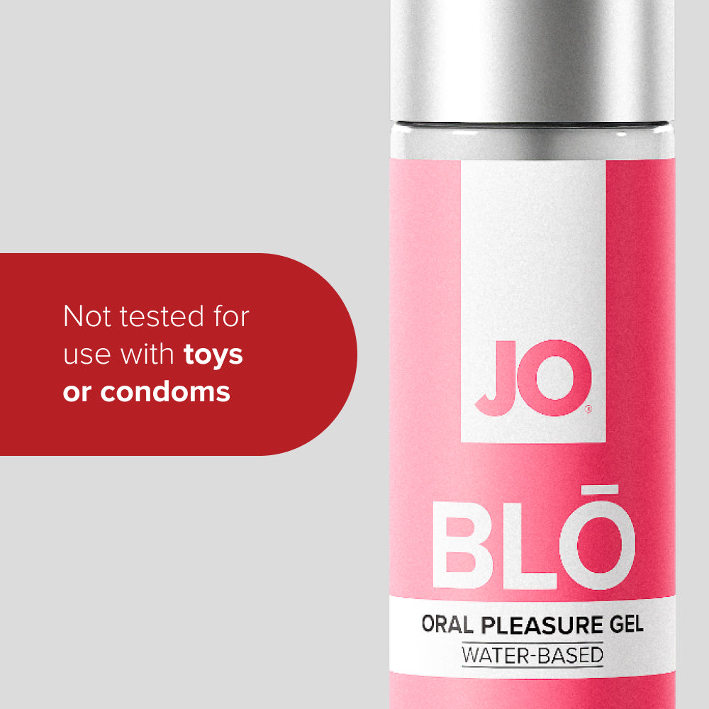 JO Blo Strawberry Lemonade Flavoured Oral Pleasure Gel - 30 ml Bottle