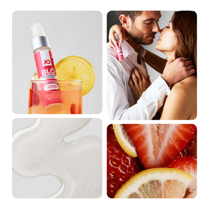 JO Blo Strawberry Lemonade Flavoured Oral Pleasure Gel - 30 ml Bottle