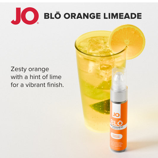 JO Blo Orange Limeade Flavoured Oral Pleasure Gel - 30 ml Bottle