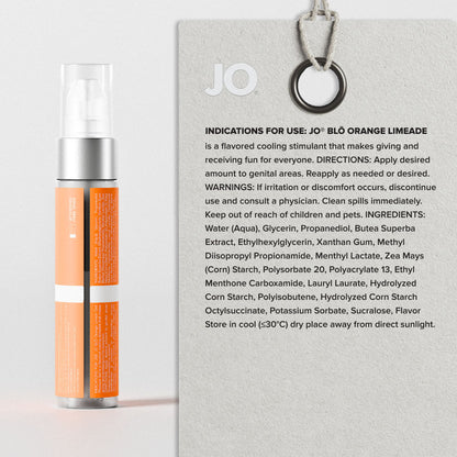 JO Blo Orange Limeade Flavoured Oral Pleasure Gel - 30 ml Bottle