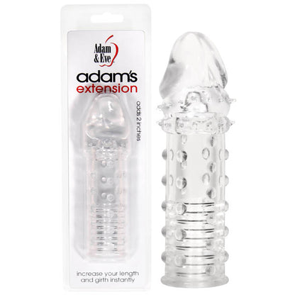 Adam & Eve Adam's Extension - Clear Penis Sleeve