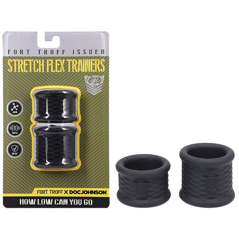 Fort Troff - Stretch Flex Trainers - Black Ball Stretchers - Set of 2 - Image 1
